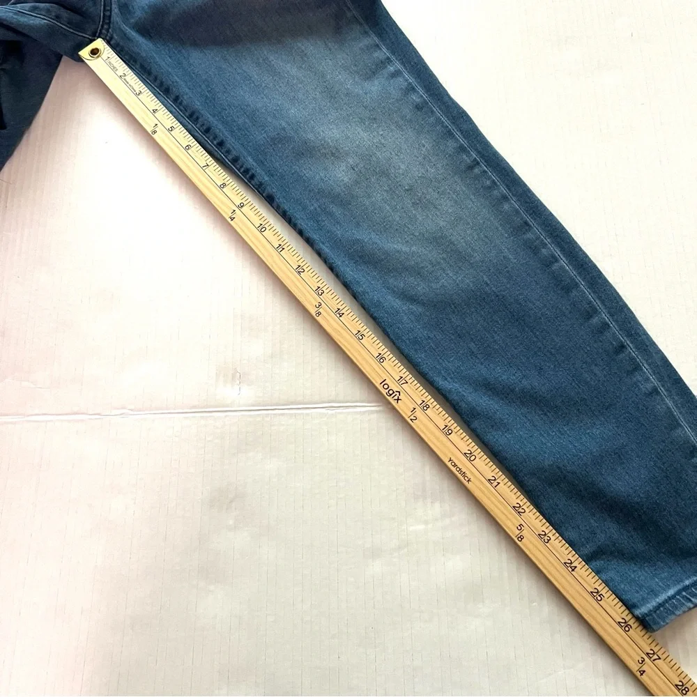 Closed Baker Slim Straight Jeans 29 Candiani Italian Denim Mid Wash Blue - Picture 16 of 16